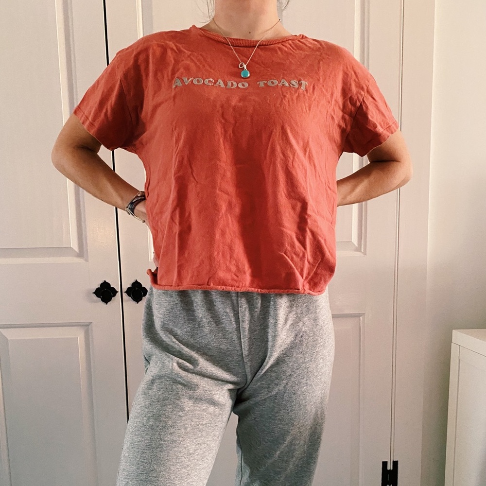 pacsun avocado toast tshirt